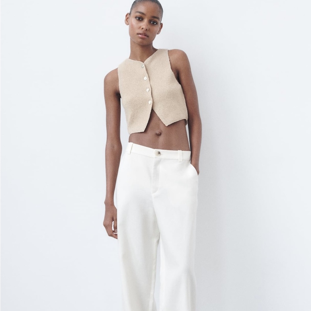 knit vest tank top